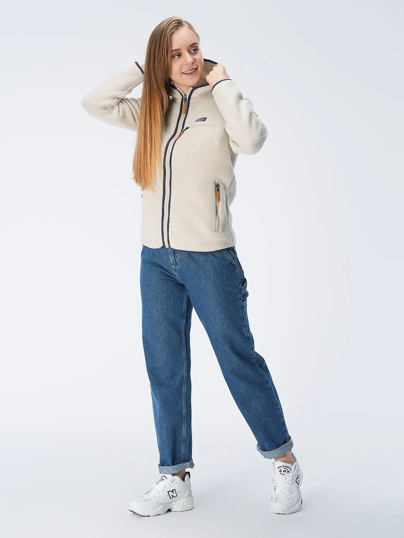PATAGONIA | Fleecejacke RETRO PILE | creme